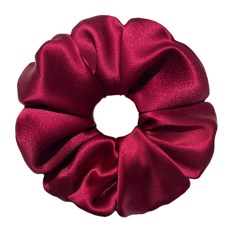Silk Scrunchie - Red
