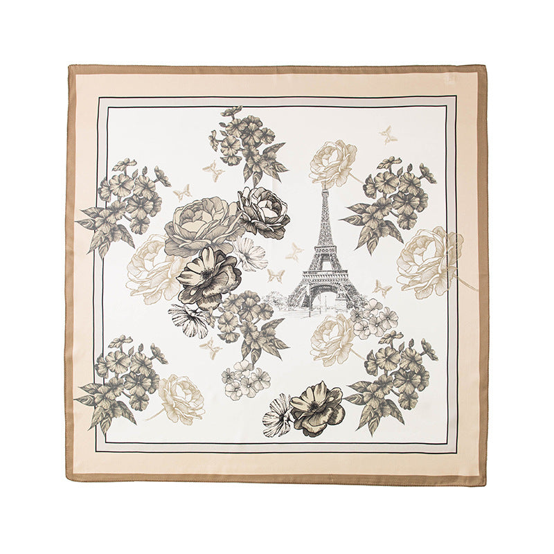 Silk scarf - Architectural Romance