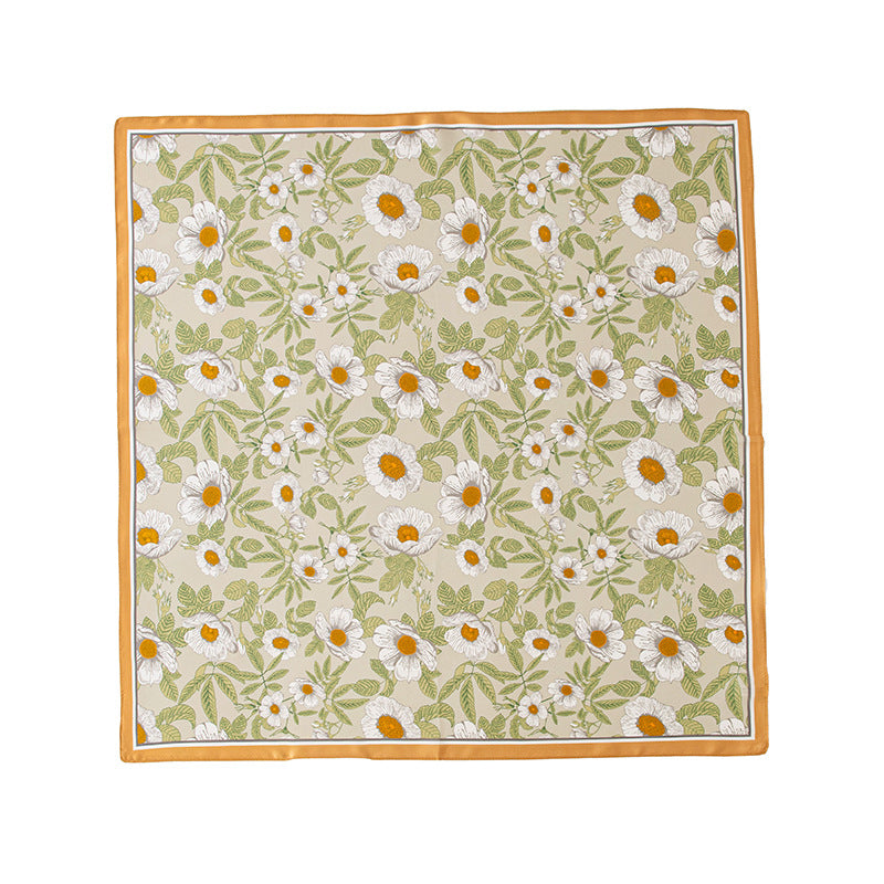 Silk scarf - Daisy