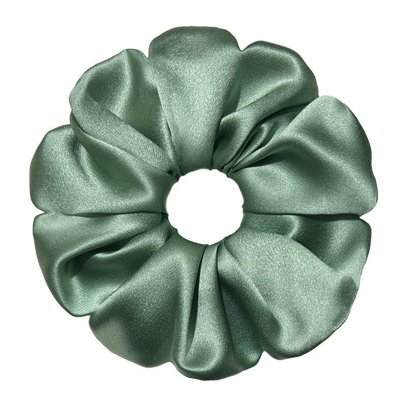 Silk Scrunchie - Light Green