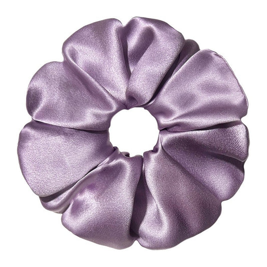 Silk Scrunchie - Purple