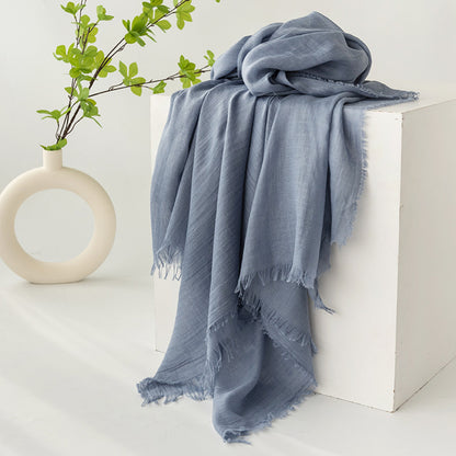 Flax scarf - Organic Dyeing