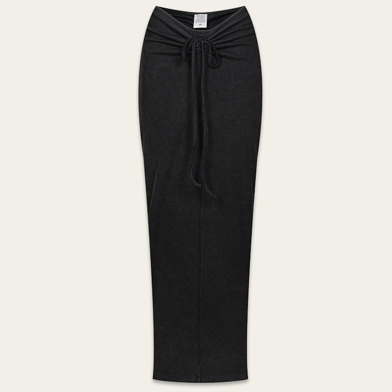 Cotton skirt two-piece set