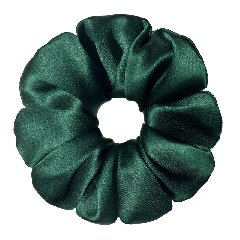 Silk Scrunchie - Green