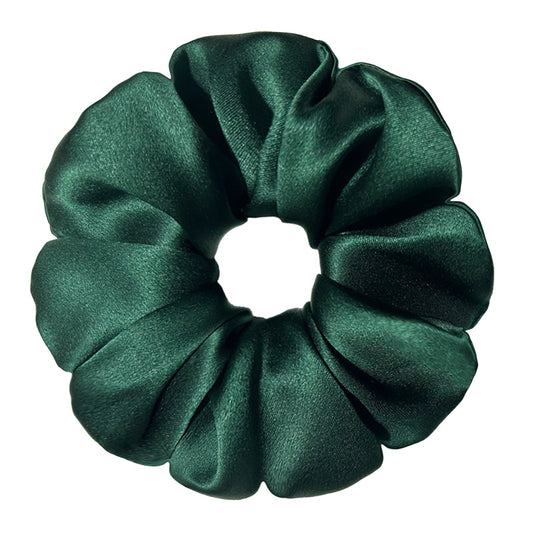 Silk Scrunchie - Green