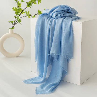 Flax scarf - Organic Dyeing