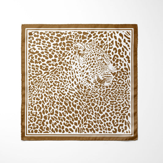 Silk scarf - InDue Jungle Party 50*50 CM